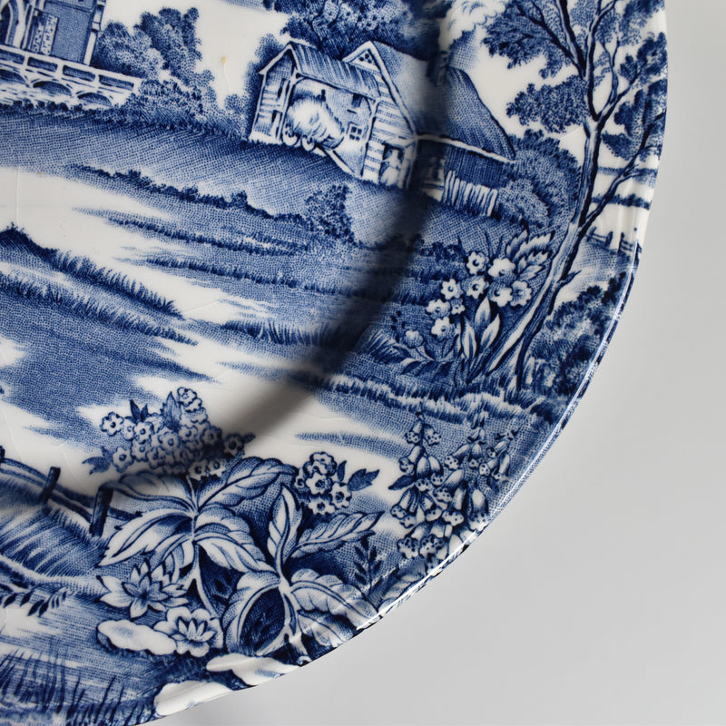 Vintage Plate Lunéville English Style A