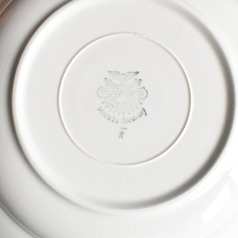 Vintage Deep Plate Villeroy & Boch 7206 Gold A