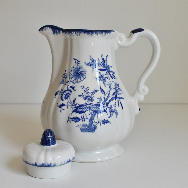 Vintage Coffee Pot Digoin & Sarreguemines Lancaster