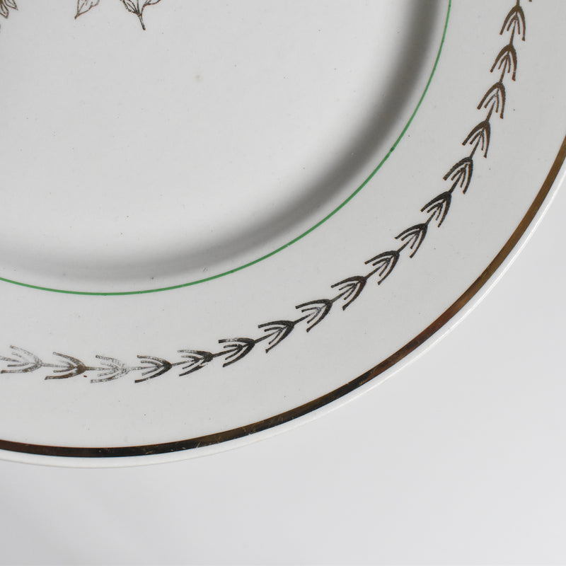 Vintage plate Gien Colmar E