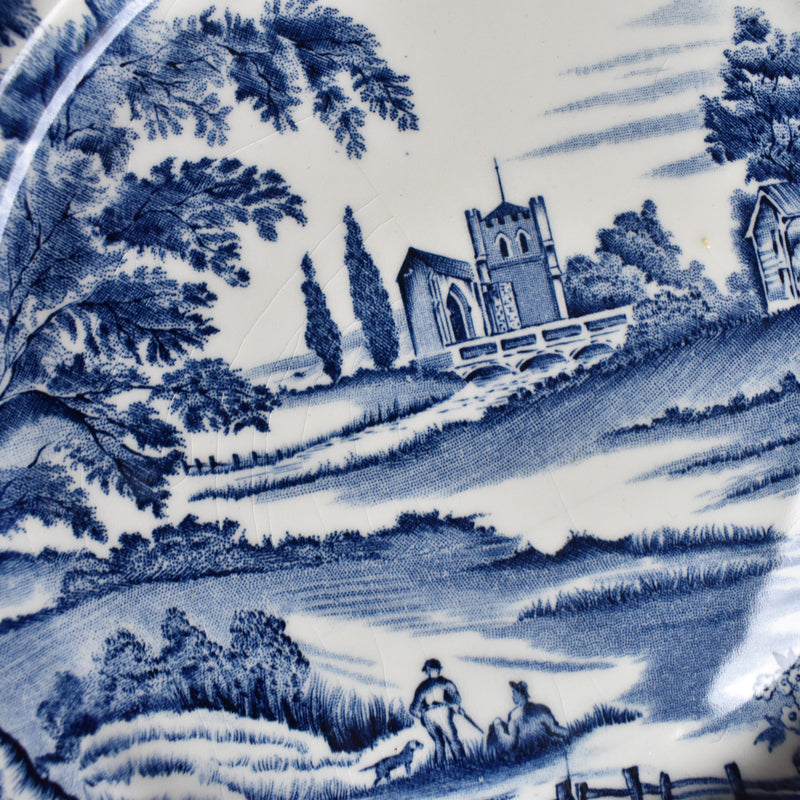Vintage Plate Lunéville English Style A