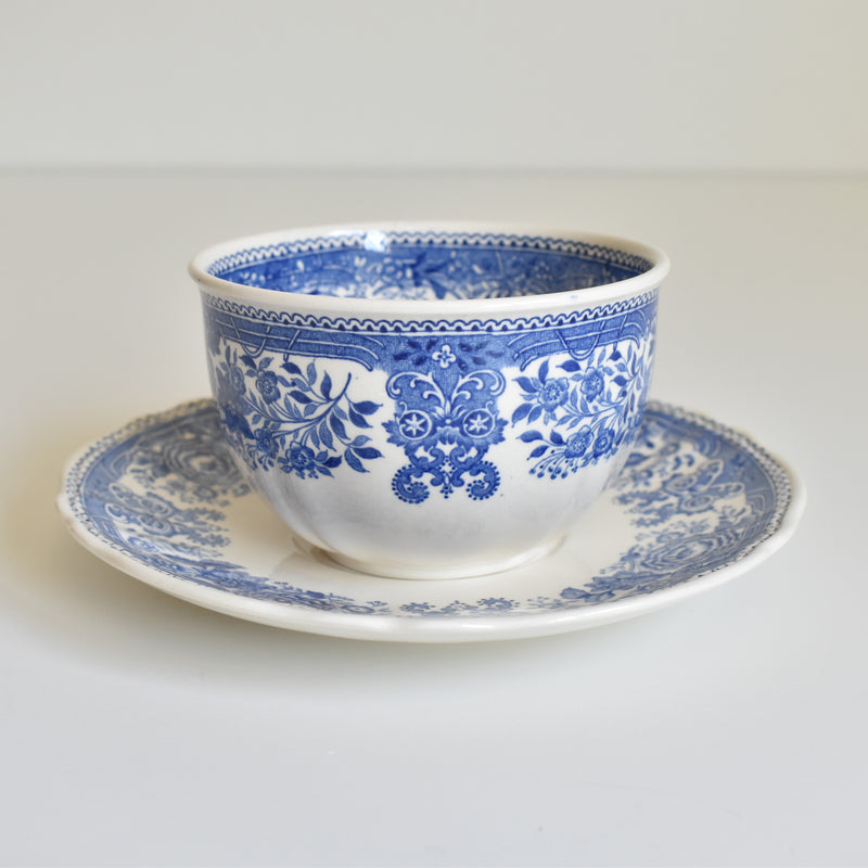 Vintage Teacup & Saucer Villeroy & Boch Burgenland A