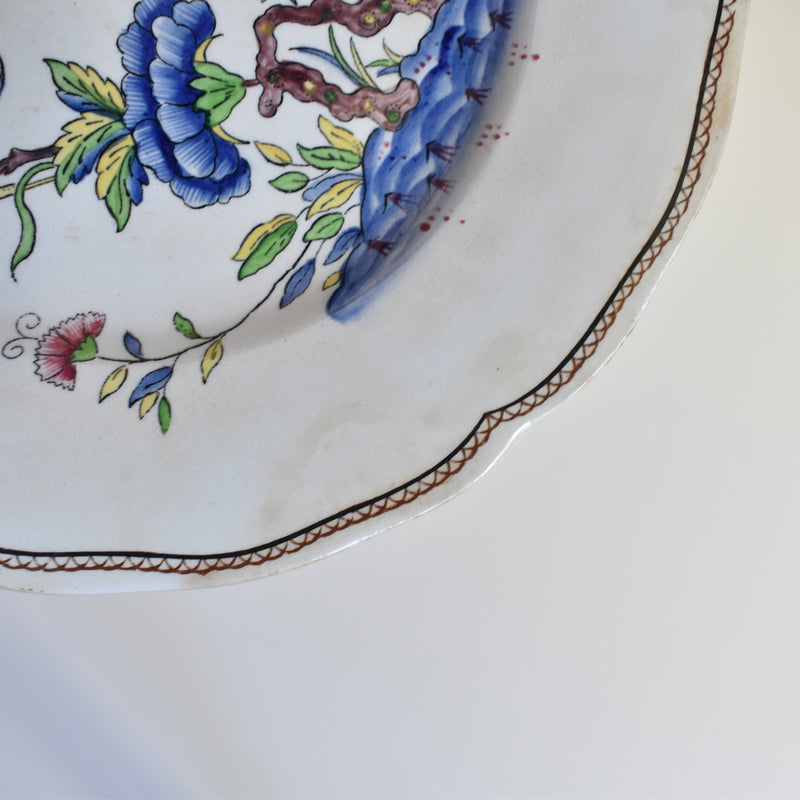 Antique Dessert Plate U&C Sarreguemines Rouen B