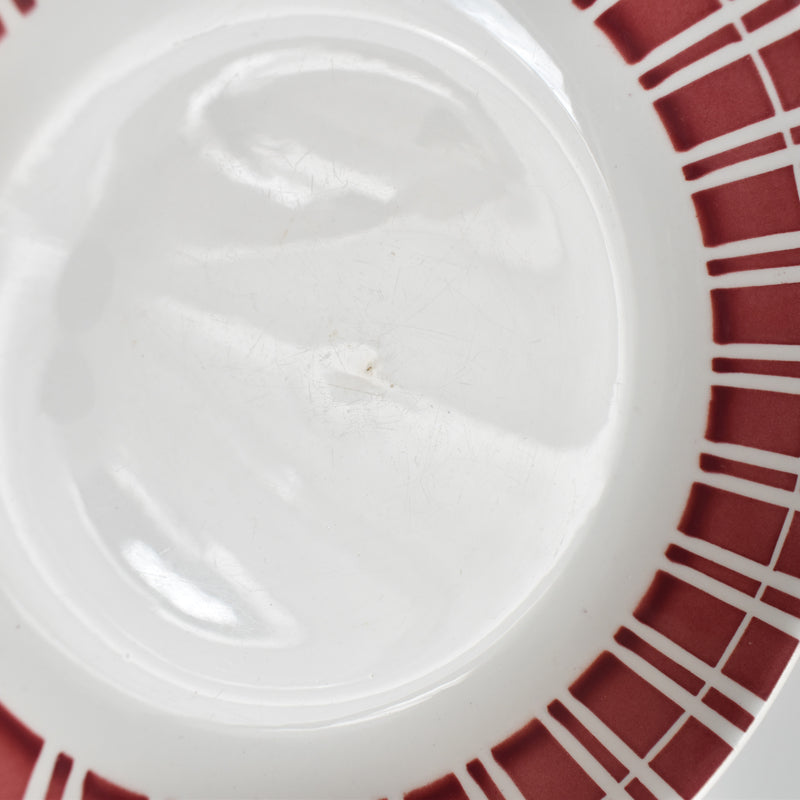 Vintage Deep Plate Digoin & Sarreguemines 9642 B