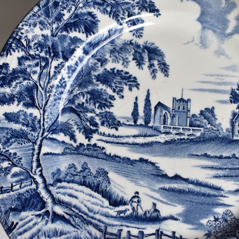 Vintage Plate Lunéville English Style A