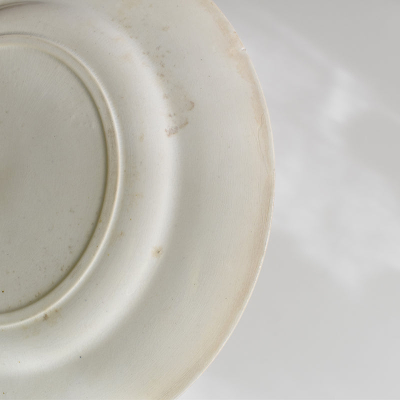 Antique plate, Creil-Montereau, Aubépine D