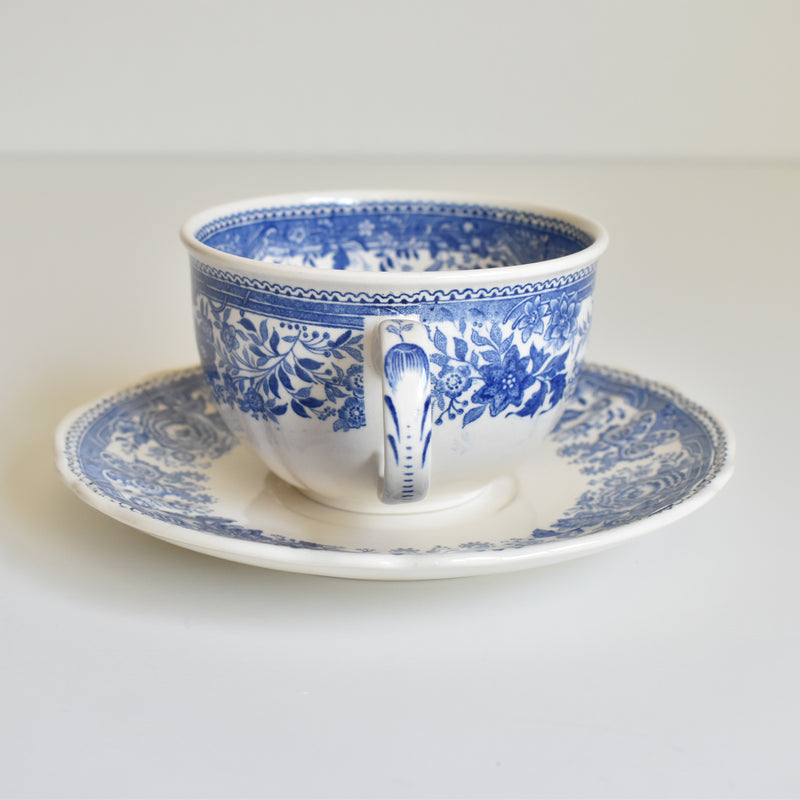 Vintage Teacup & Saucer Villeroy & Boch Burgenland A
