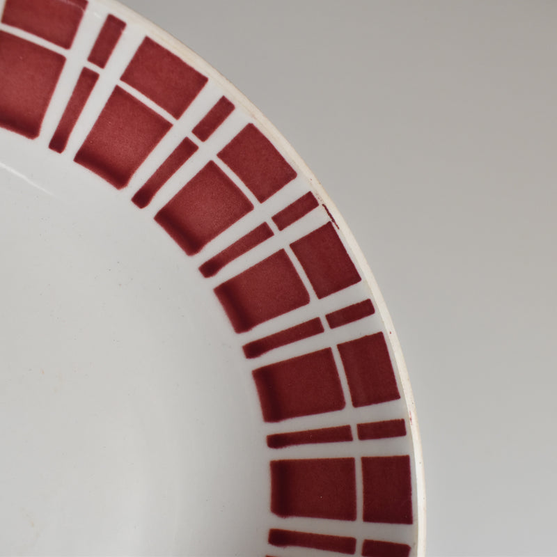 Vintage Deep Plate Digoin & Sarreguemines 9642 B