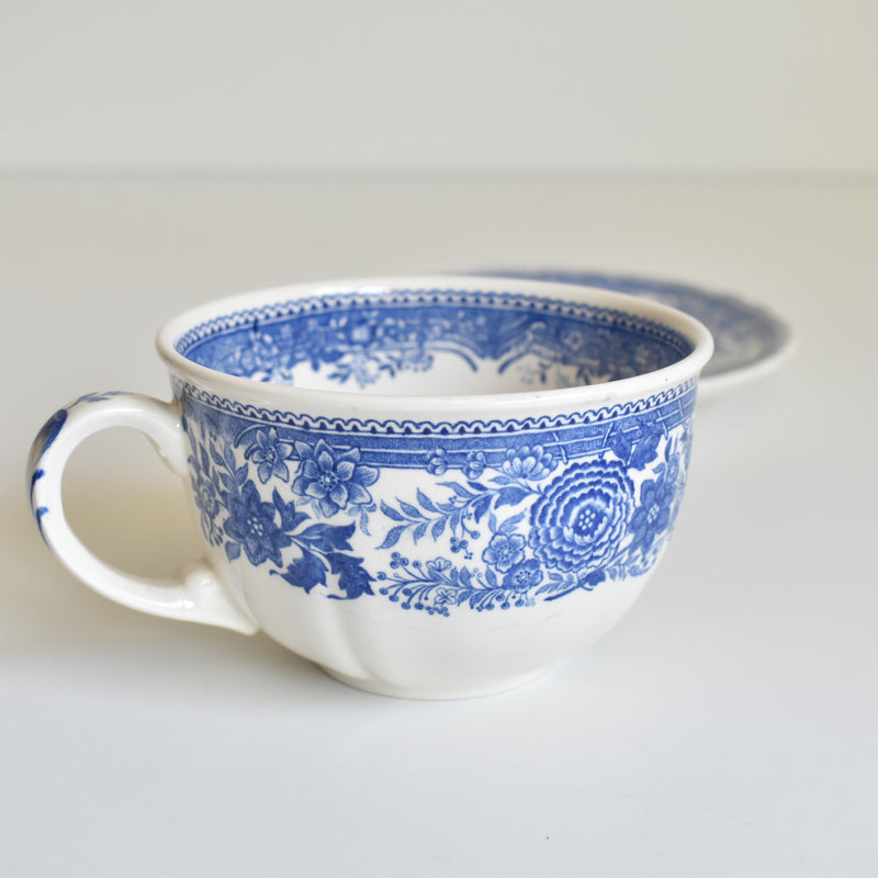 Vintage Teacup & Saucer Villeroy & Boch Burgenland A