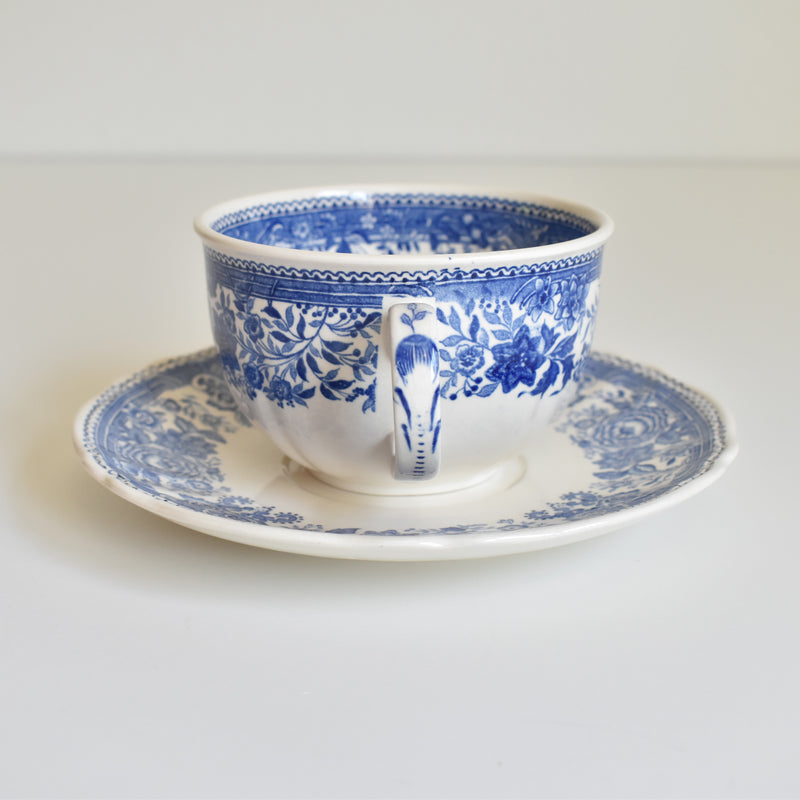 Vintage Teacup & Saucer Villeroy & Boch Burgenland B