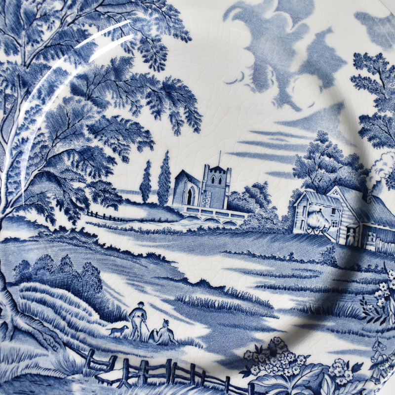 Vintage Plate Lunéville English Style B