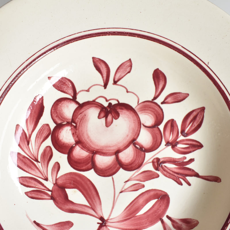 Vintage Deep Plate, Digoin & Sarreguemines, 16 A