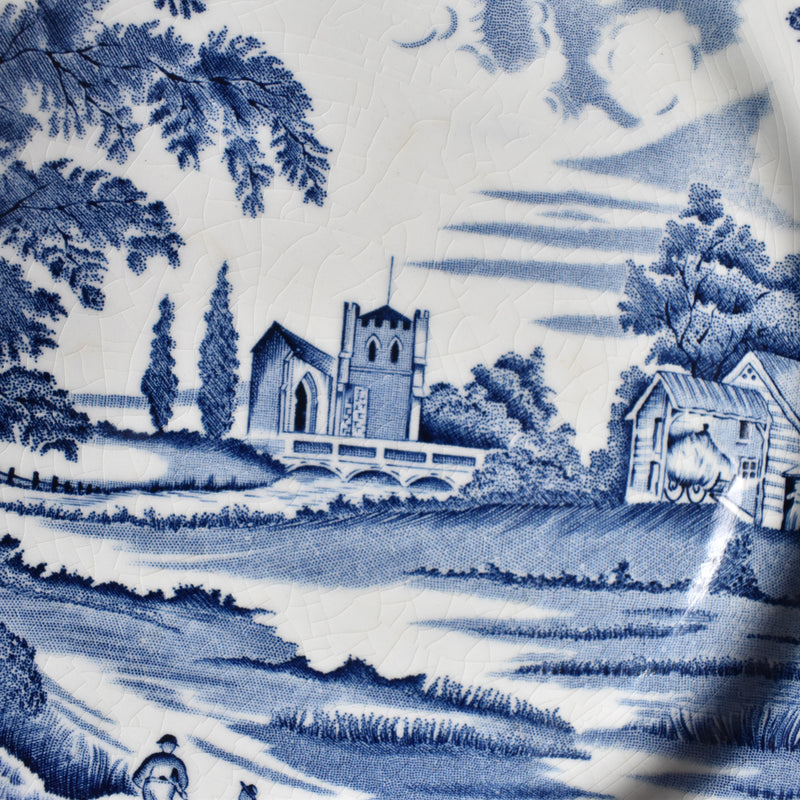 Vintage Plate Lunéville English Style B