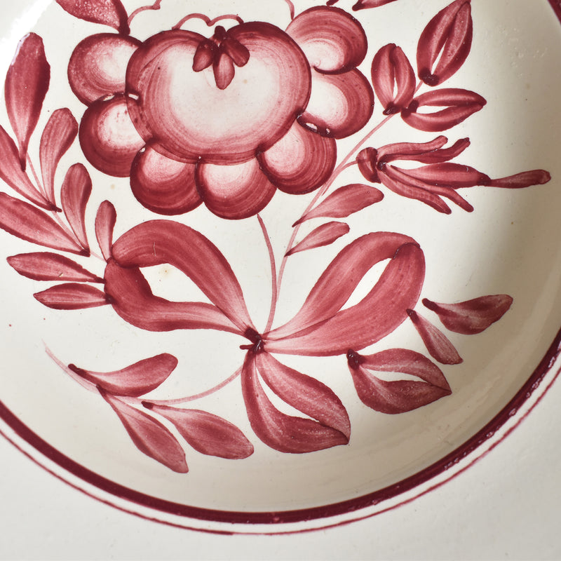Vintage Deep Plate, Digoin & Sarreguemines, 16 A