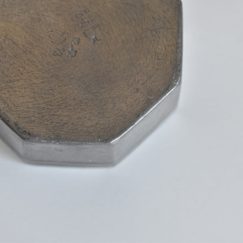 ヴィンテージピューター スモールオクトゴナルボックス