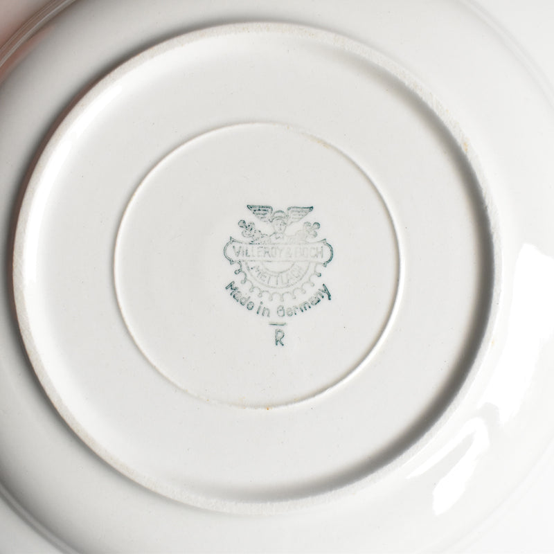 Vintage Deep Plate, Villeroy & Boch 7206 Gold B