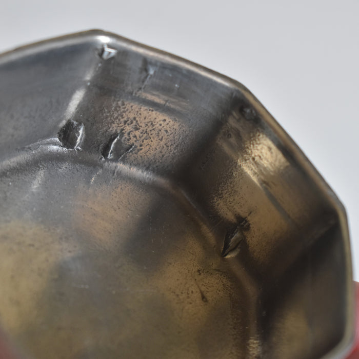 ヴィンテージピューター スモールオクトゴナルボックス