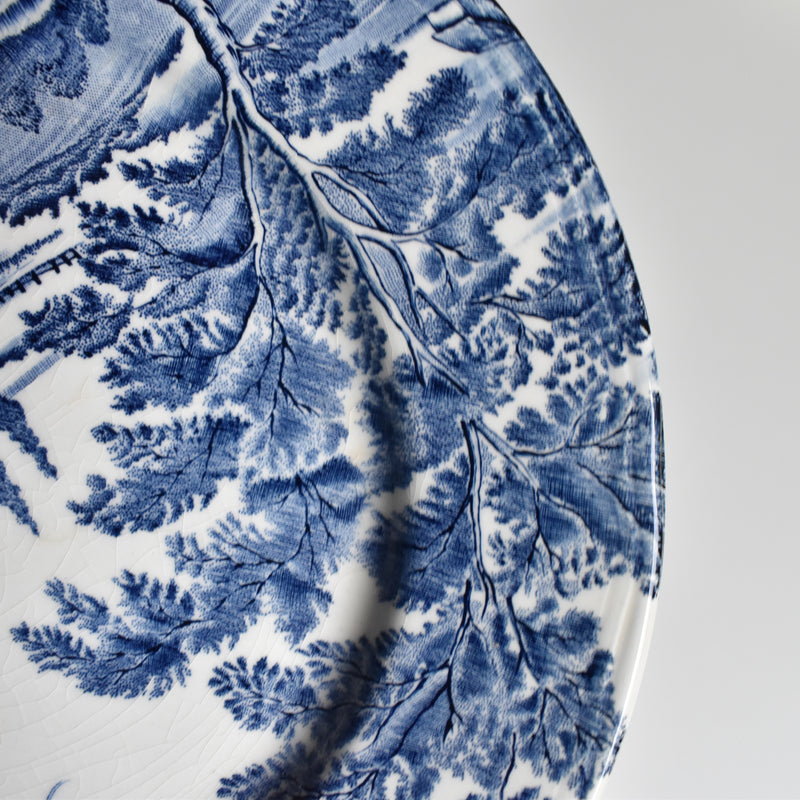 Vintage Plate Lunéville English Style B