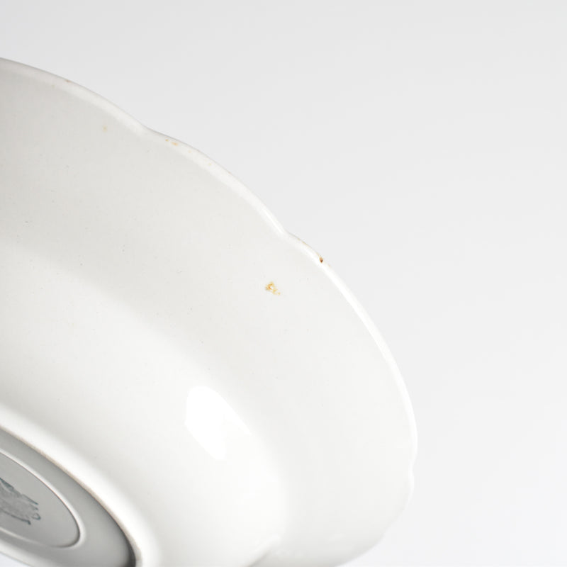 Vintage Deep Plate, Villeroy & Boch 7206 Gold B
