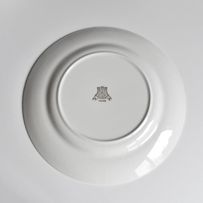 Vintage plate Gien Colmar G