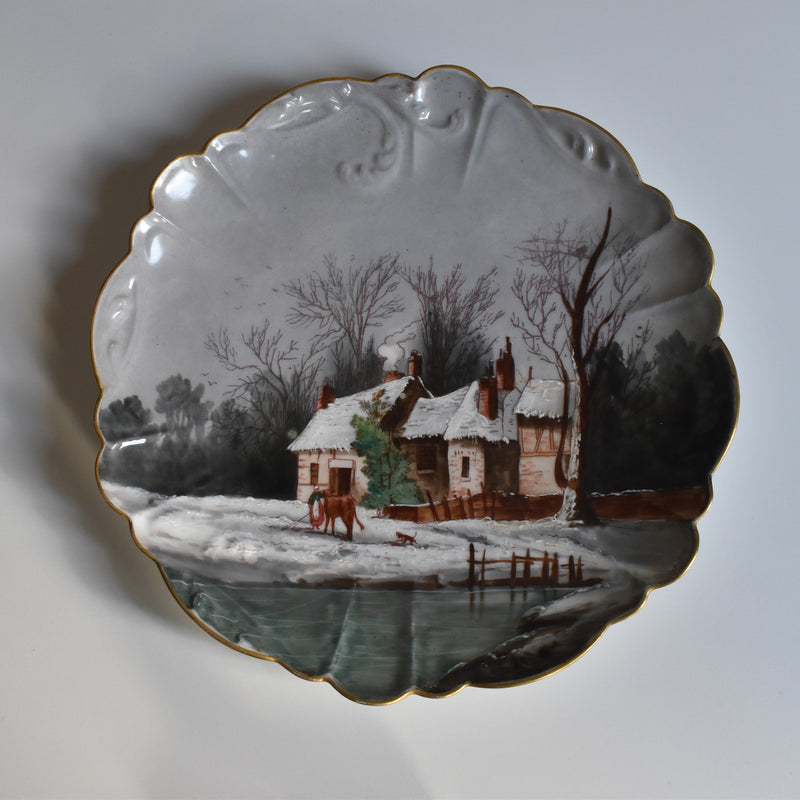 Antique Decorative Plate Haviland Limoges