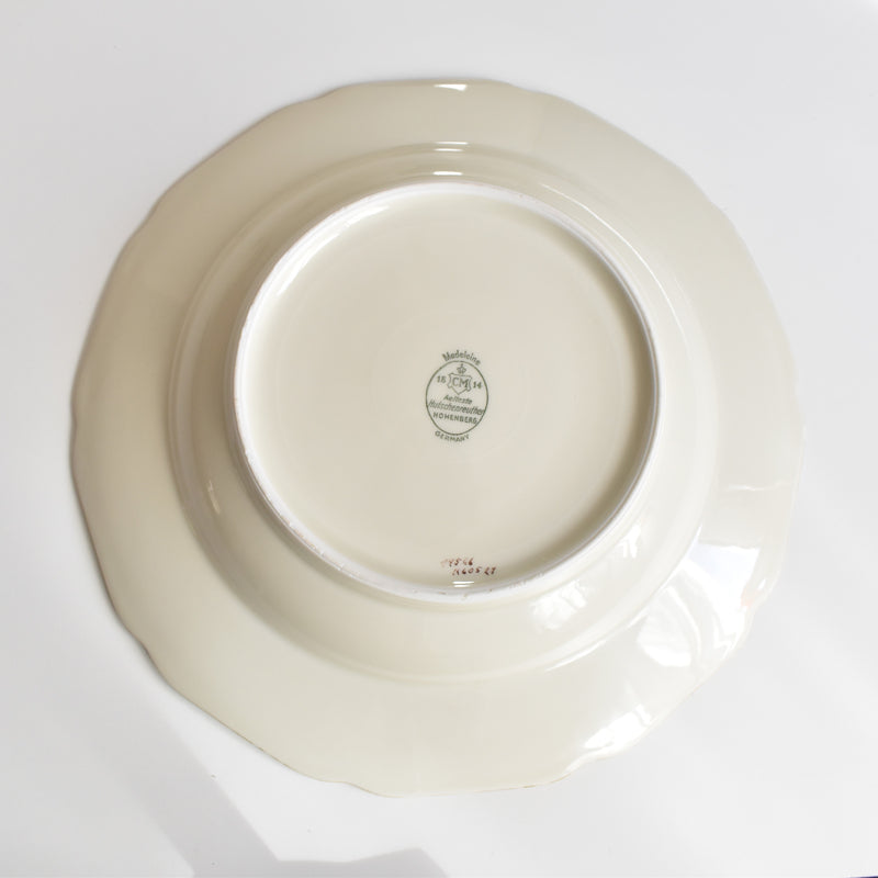 Vintage Deep Plate Hutschenreuther Germany Madelaine A