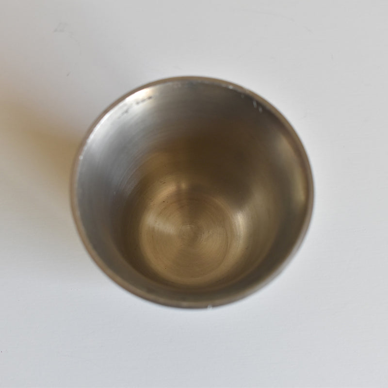 Vintage Pewter Small Goblet ETAINS DU MANOIR