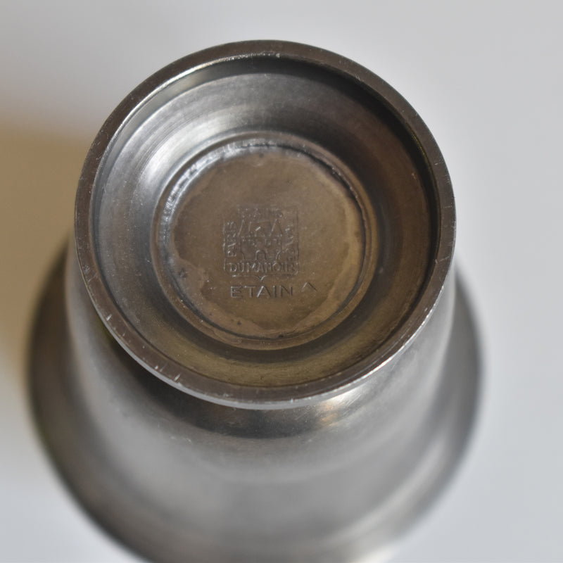 Vintage Pewter Small Goblet ETAINS DU MANOIR