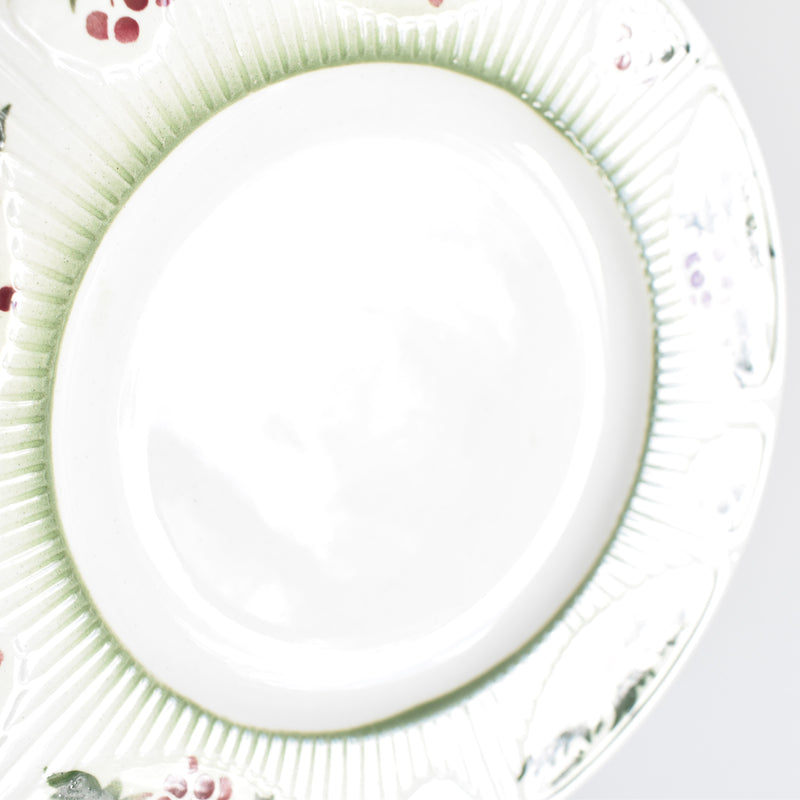 Vintage Dessert Plate, Saint-Amand, Holly C