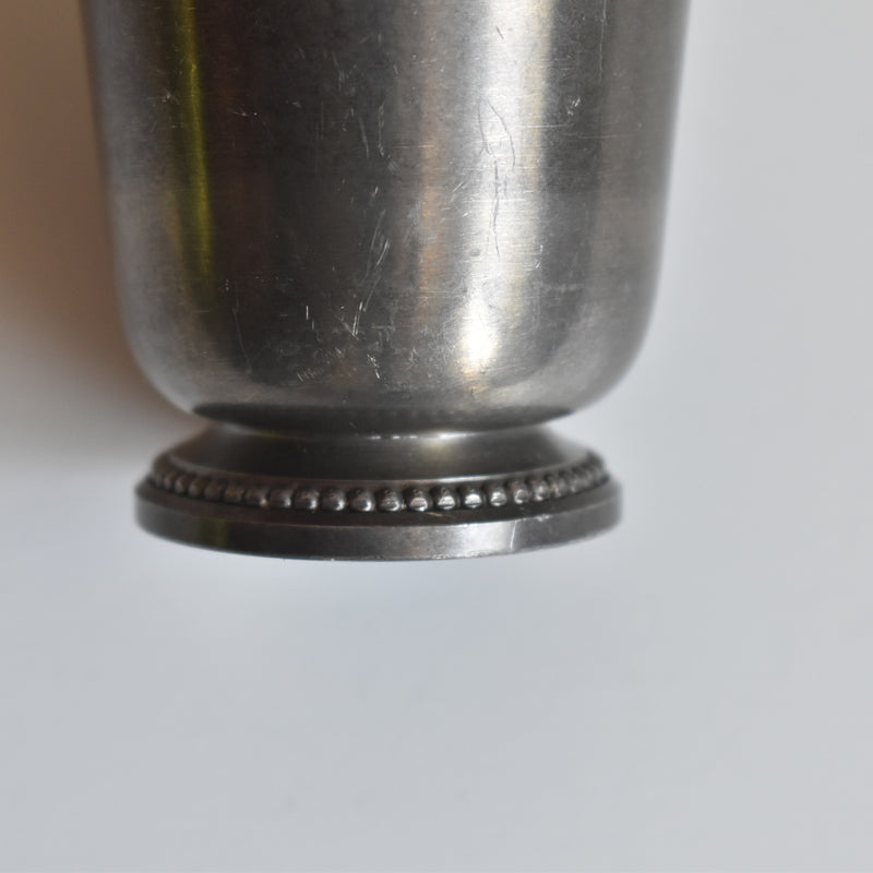 Vintage Pewter Small Goblet ETAINS DU MANOIR