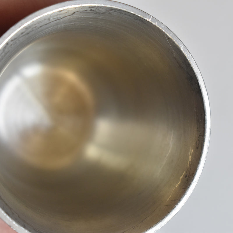 Vintage Pewter Small Goblet ETAINS DU MANOIR