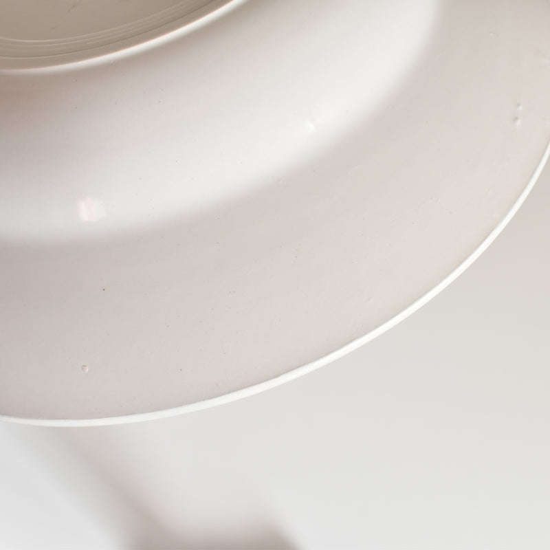 Vintage Deep Plate Digoin & Sarreguemines Ciboulette B