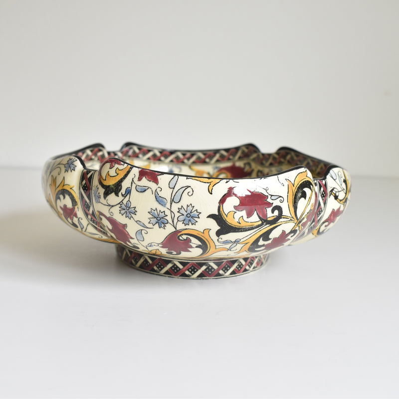Vintage fruit coupe, Gien Moyen-Age