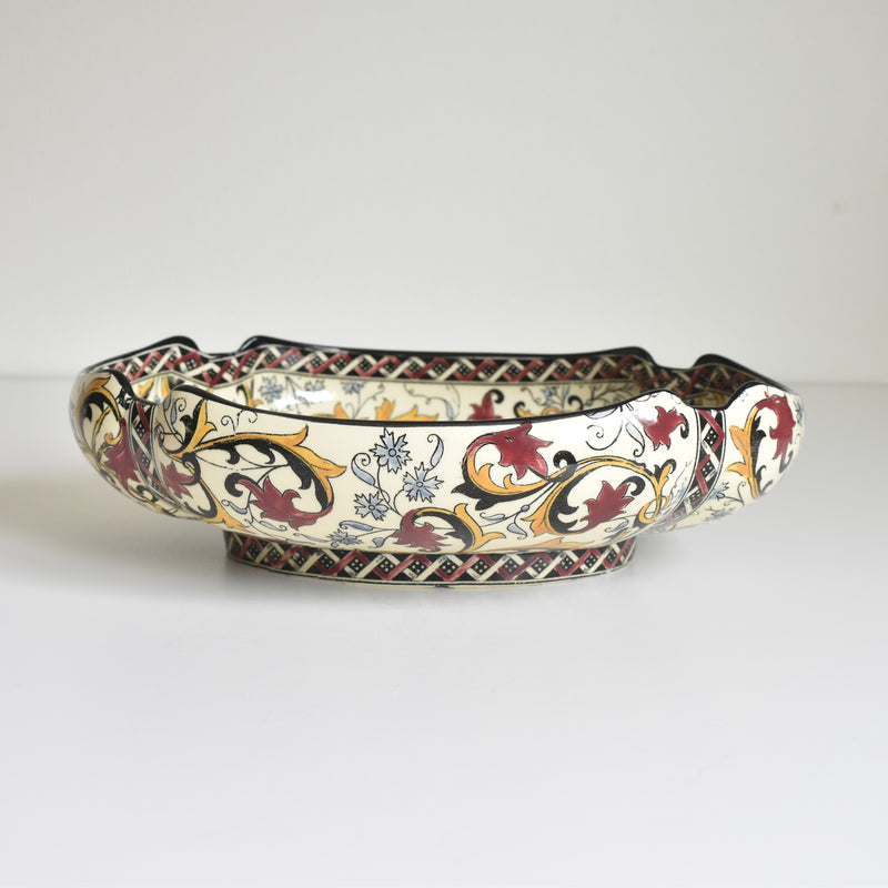 Vintage fruit coupe, Gien Moyen-Age