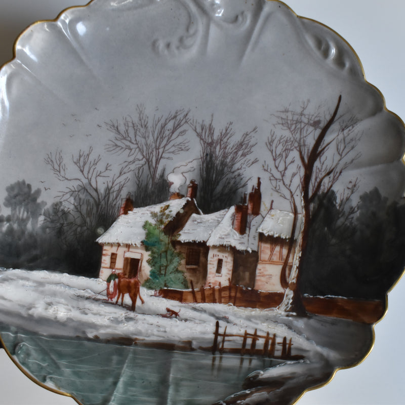 Antique Decorative Plate Haviland Limoges