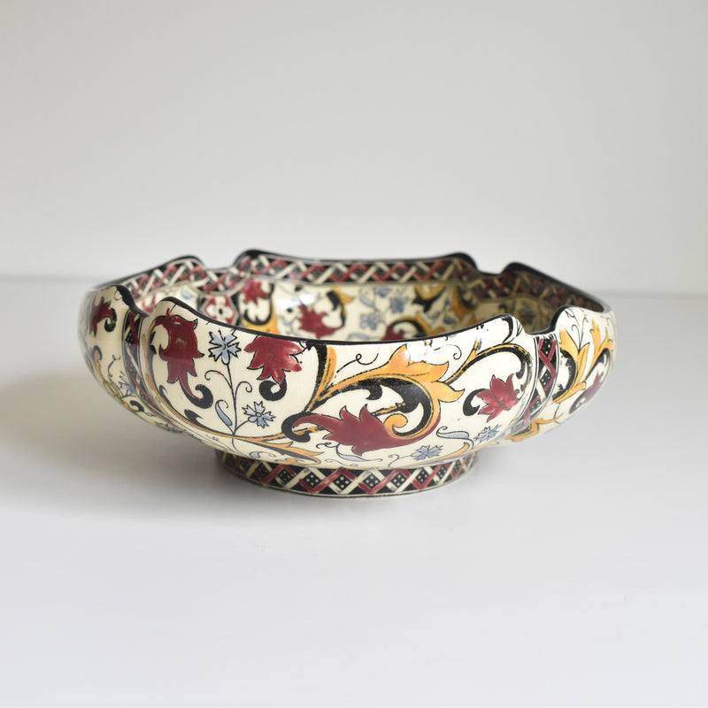 Vintage fruit coupe, Gien Moyen-Age