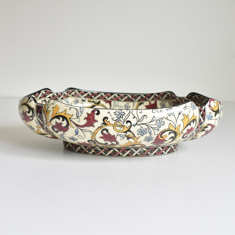 Vintage fruit coupe, Gien Moyen-Age