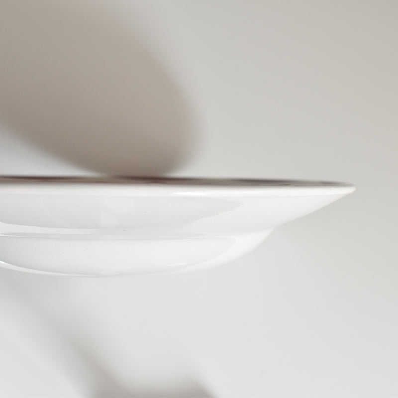 Vintage Deep Plate Digoin & Sarreguemines Ciboulette B