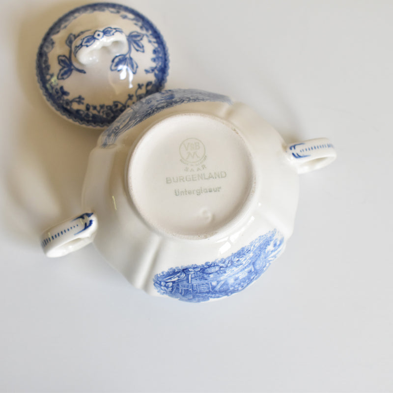 Vintage Sugar Bowl Villeroy & Boch Burgenland