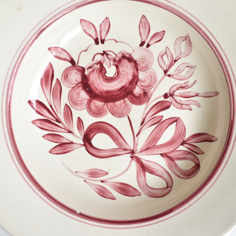 Vintage Deep Plate, Digoin & Sarreguemines, 16 B