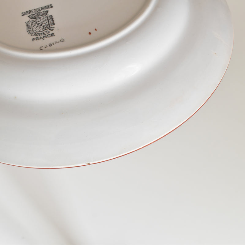 Vintage Plate Digoin & Sarreguemines Casino B