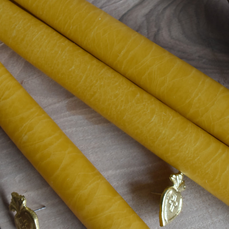 シエルジュコニック　（テーパーキャンドル）　20cm Miel（ミエル）