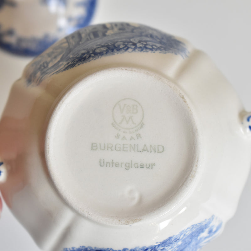 Vintage Sugar Bowl Villeroy & Boch Burgenland