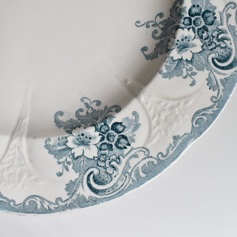 Antique Deep Plate Ronewy Gobelins C