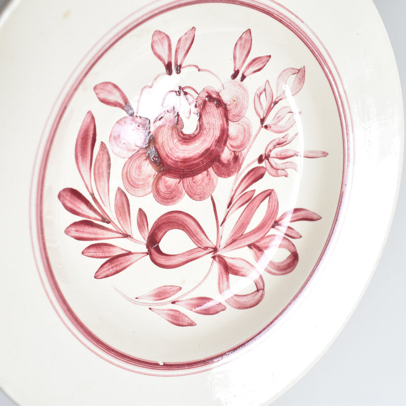 Vintage Deep Plate, Digoin & Sarreguemines, 16 B