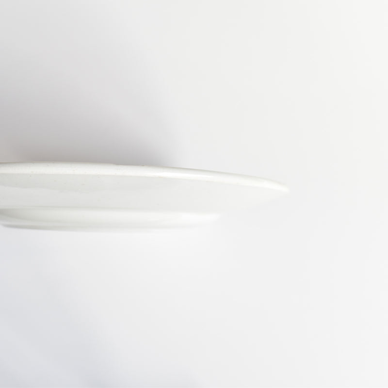 Vintage dessert plate, Saint-Amand, holly, D