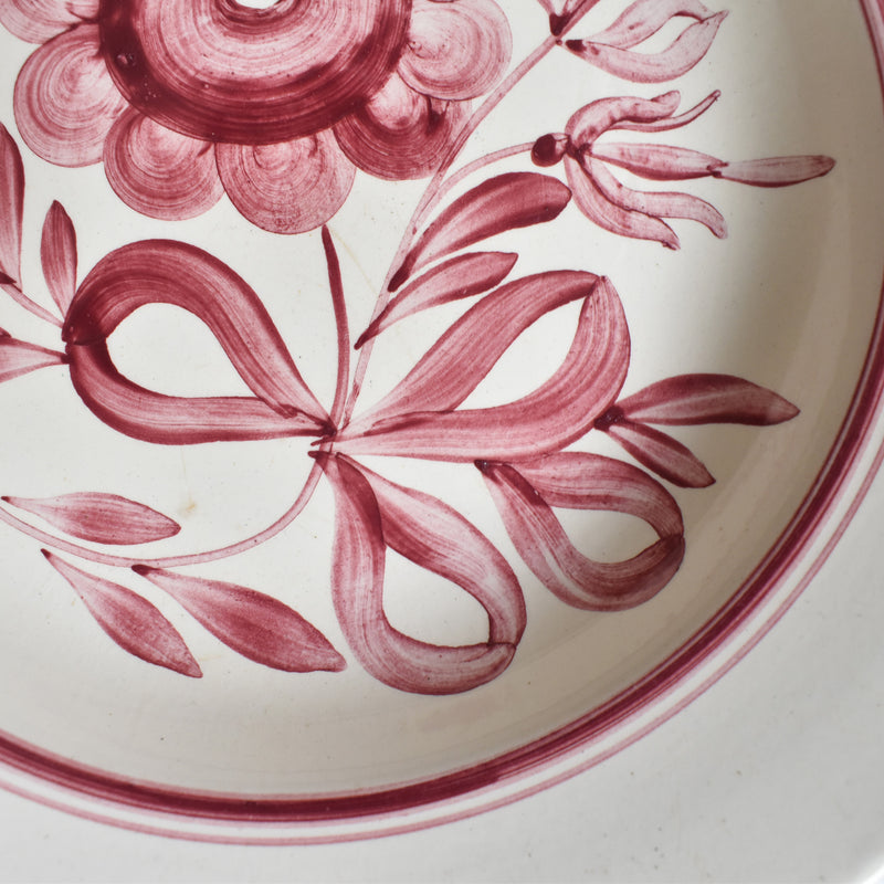Vintage Deep Plate, Digoin & Sarreguemines, 16 B