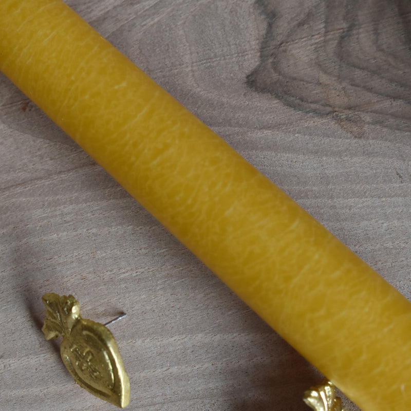 シエルジュコニック　（テーパーキャンドル）　20cm Miel（ミエル）