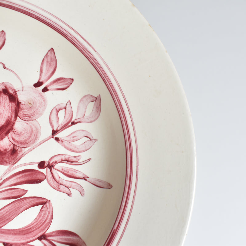 Vintage Deep Plate, Digoin & Sarreguemines, 16 B