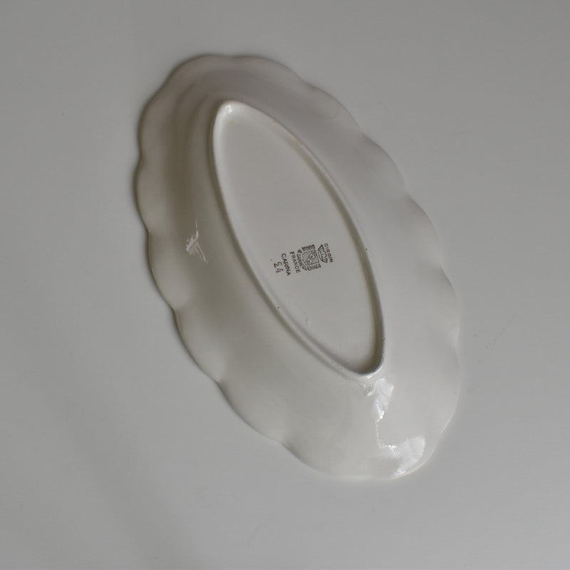 Vintage Digoin & Sarreguemines Carina Ravier Dish